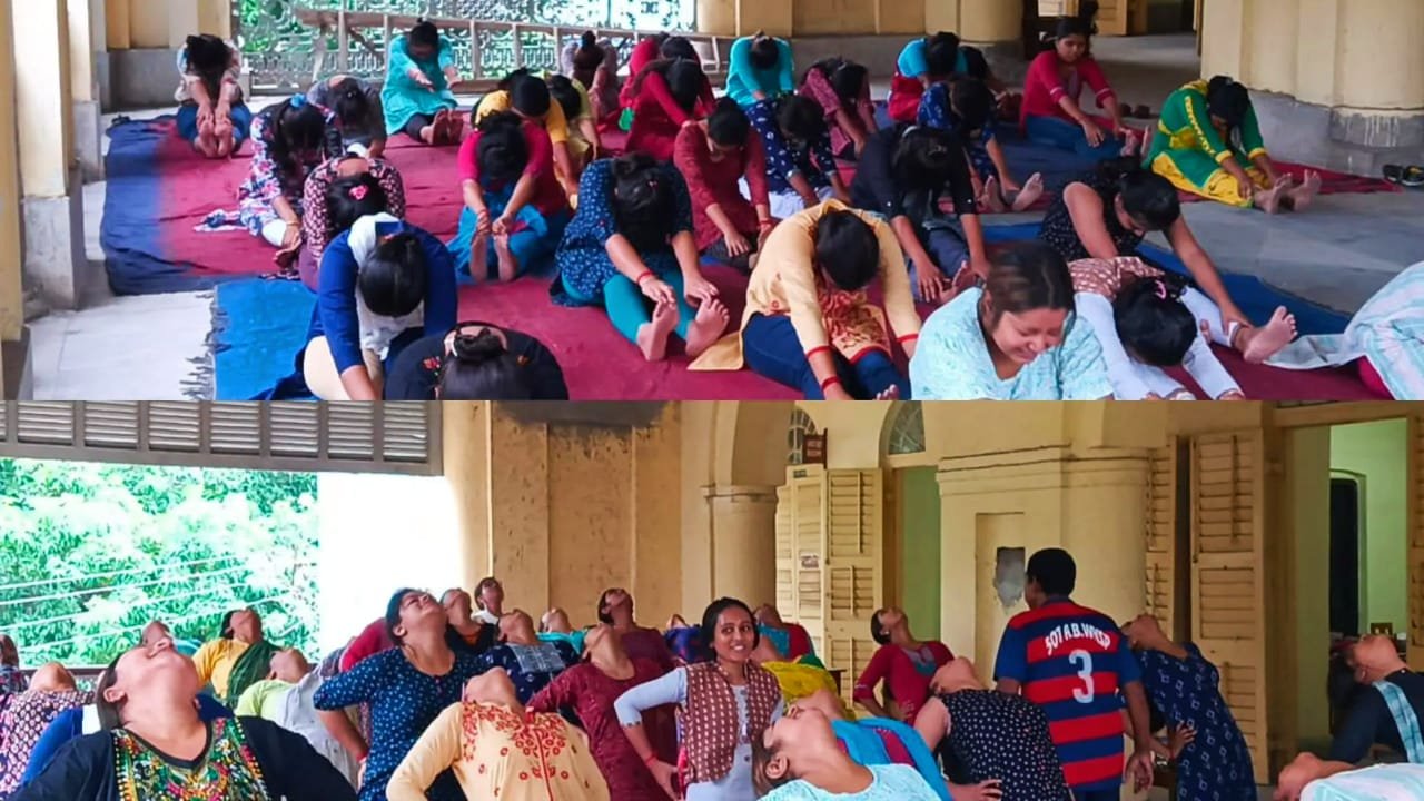 Workshop on Karate on 20.08.2024 organized by NSS unit of Institute of Education ( P.G.) for Women,  Chandernagore