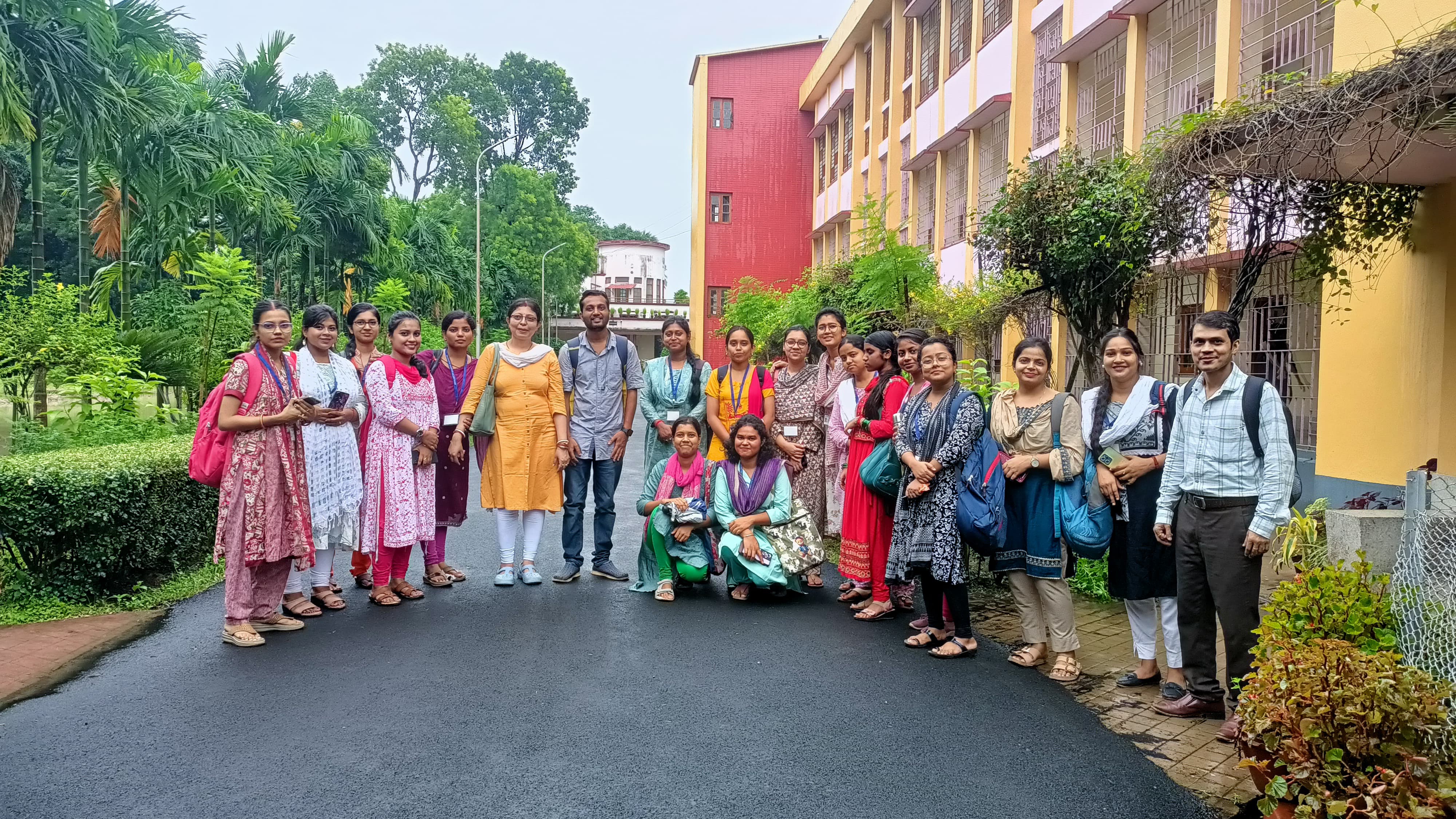 Visit to Ramkrishna Mission Blind Boys' Academy, Narendrapur on 25.07.2025