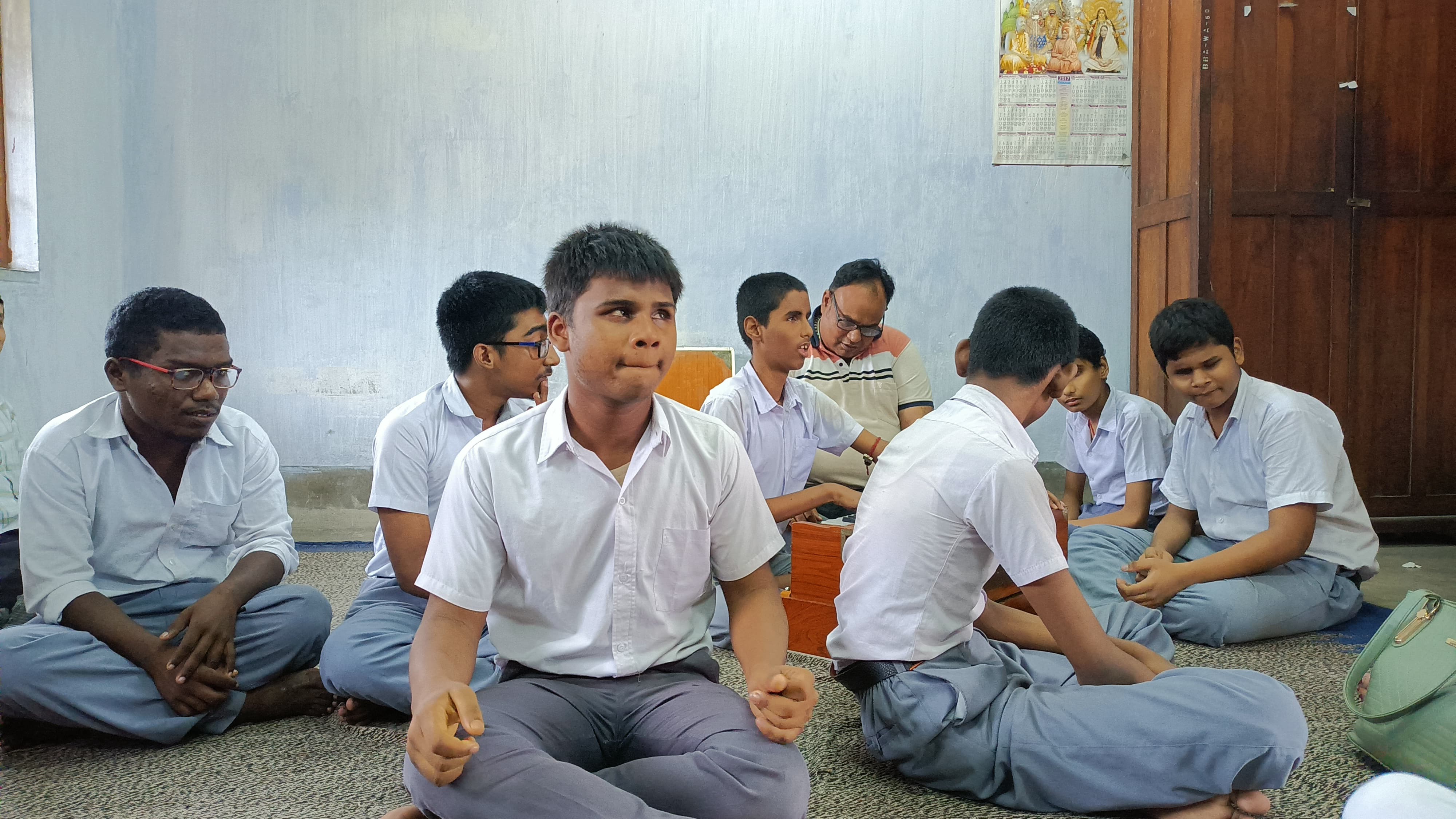 Visit to Ramkrishna Mission Blind Boys' Academy, Narendrapur on 25.07.2025